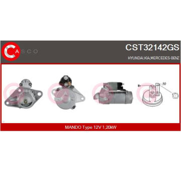 Startér CASCO CST10601AS