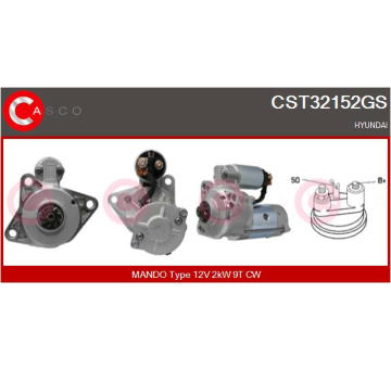 żtartér CASCO CST10611AS