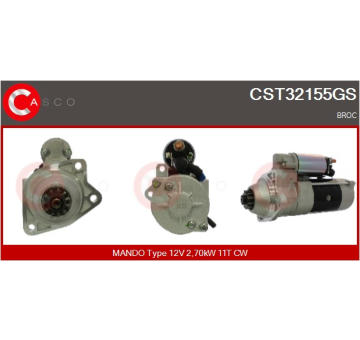 AGR - Ventil CASCO CVG74011AS