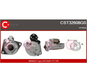 Rameno sterace, cisteni skel CASCO CWA73317AS