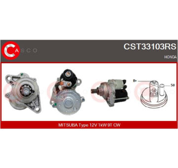 Motor stěračů CASCO CWM40105AS