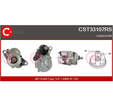 Motor stěračů CASCO CWM40112AS