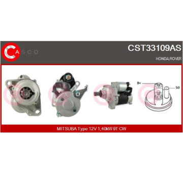 Startér CASCO CST10648AS