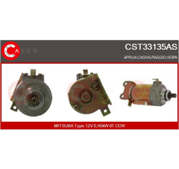 Startér CASCO CST10663AS
