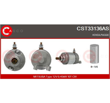 Čerpadlo ostrekovača skiel CASCO CWP74001AS