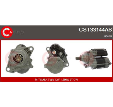 Vodní čerpadlo ostřikovače, čistění skel CASCO CWP78001AS