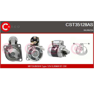 Startér CASCO CST35128AS