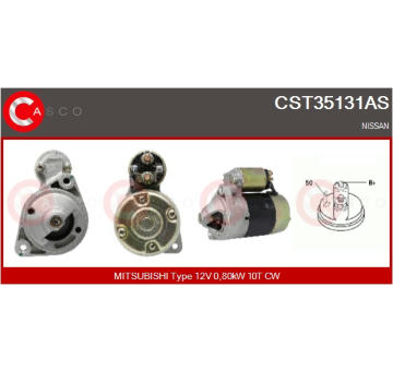 Startér CASCO CST10736AS