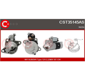 Spínač elektrického otvárania okien CASCO CWR86000AS