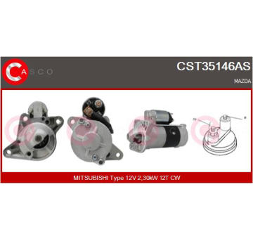 żtartér CASCO CST35146AS