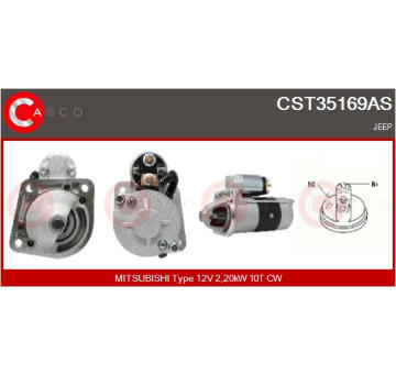 Alternátor CASCO CAL15219AS