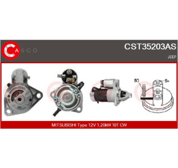 Startér CASCO CST10840GS
