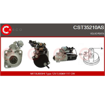 Startér CASCO CST10848GS