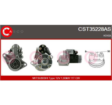 Startér CASCO CST10886GS