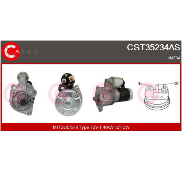 Startér CASCO CST10A06GS