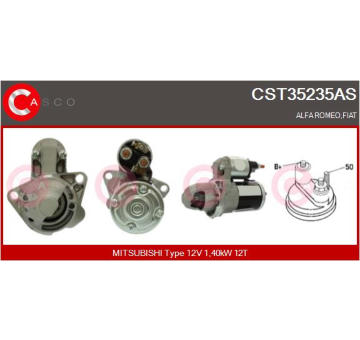 Startér CASCO CST35235AS