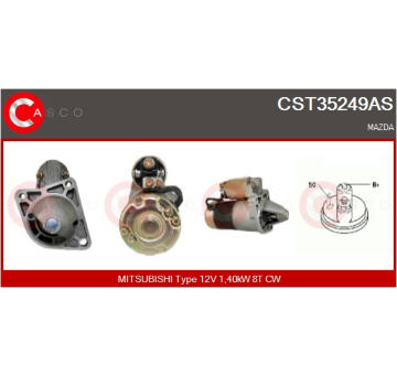 Odpor, vnitřní tlakový ventilátor CASCO CRS74025AS