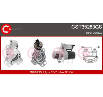 Remenica alternátora CASCO CCP90176AS