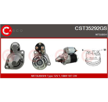 Remenica alternátora CASCO CCP90216AS