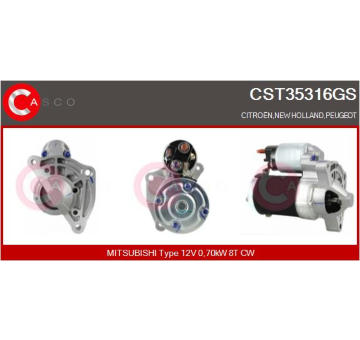 Snímač množství protékajícího vzduchu CASCO CAM74005AS