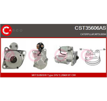 żtartér CASCO CST15119GS