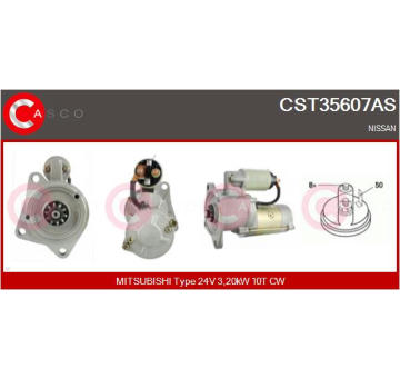 żtartér CASCO CST15120GS