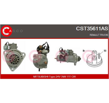 Startér CASCO CST35611AS