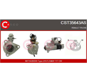 żtartér CASCO CST15165AS