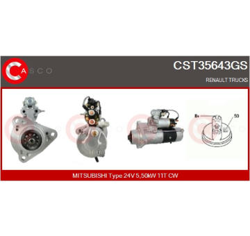 Spínač riadenia CASCO CCS74004GS