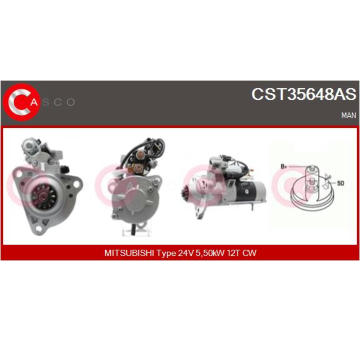 żtartér CASCO CST15169AS
