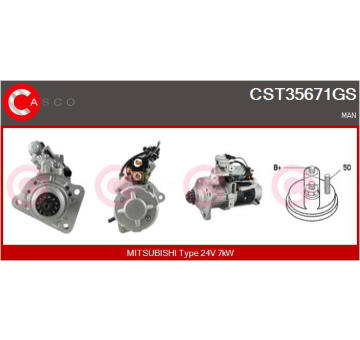 żtartér CASCO CST15198AS