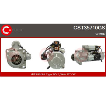 Spínač zapalování / startéru CASCO CLO72B00AS