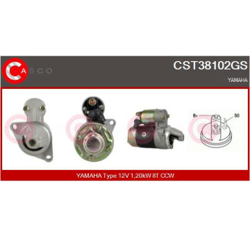 żtartér CASCO CST14115GS