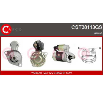 żtartér CASCO CST14141GS