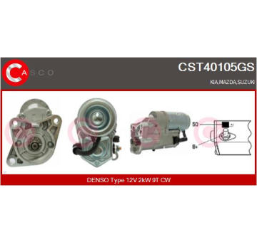 Alternátor CASCO CAL14100AS