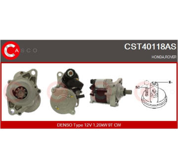 Alternátor CASCO CAL14109AS