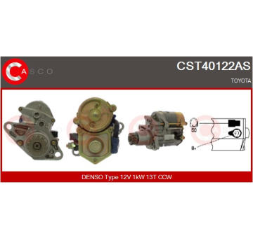 Alternátor CASCO CAL14112AS