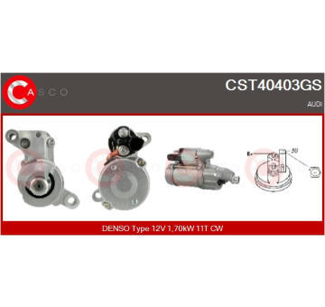 Skupina trupu, turbodmychadlo CASCO CCH75003AS