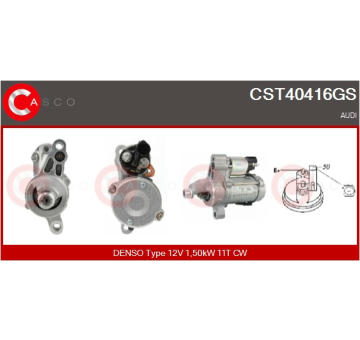 Stator, generátor CASCO CSR35013AS