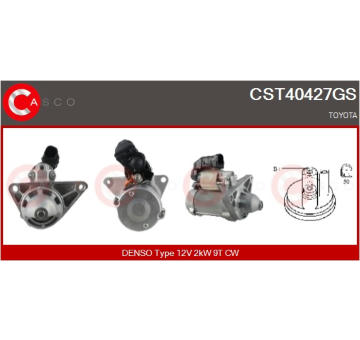 vnitřní ventilátor CASCO CBW73038GS