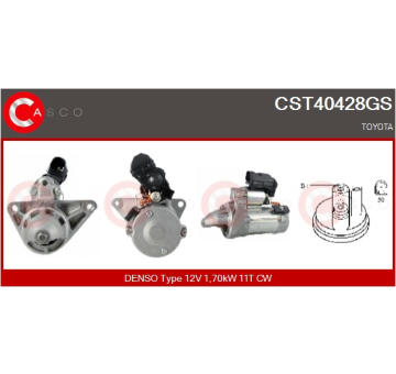 Spínač riadenia CASCO CLS73001GS