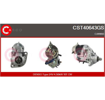 Elektromagnetický spínač, startér CASCO CSO10103AS