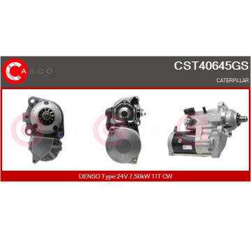 Elektromagnetický spínač, startér CASCO CSO10107AS