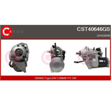 Elektromagnetický spínač, startér CASCO CSO10109AS