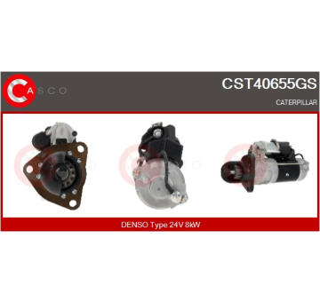 Elektromagnetický spínač, startér CASCO CSO10119AS