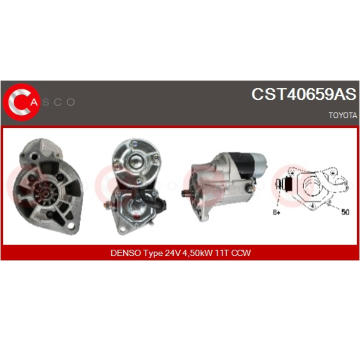 Startér CASCO CST40478GS