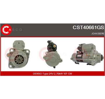 Elektromagnetický spínač, startér CASCO CSO10126AS