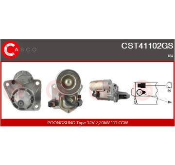 Kompresor, klimatizace CASCO CAC73077AS
