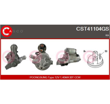 Kompresor, klimatizace CASCO CAC73089GS