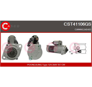 żtartér CASCO CST32107AS